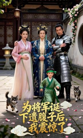 短剧《为将军诞下遗腹子后，我震惊了》海报