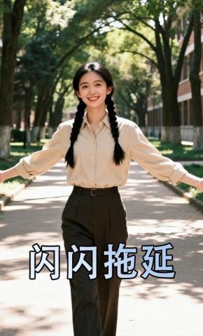 短剧《闪闪拖延》海报