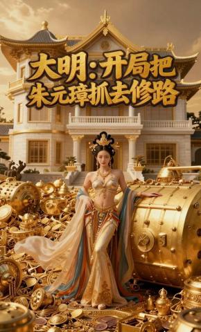 短剧《大明：开局把朱元璋抓去修路》海报