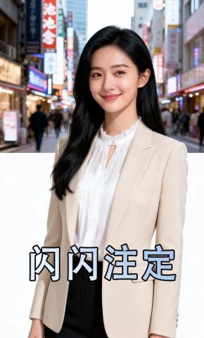 短剧《闪闪注定》海报