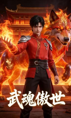 短剧《武魂傲世》海报