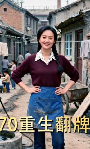 短剧《70重生翻牌》海报