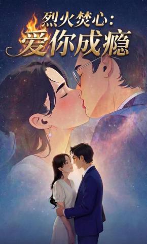短剧《烈火焚心：爱你成瘾》海报