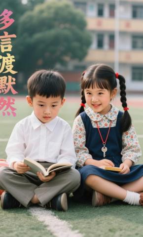 短剧《多言渡默然》海报