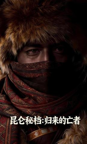 短剧《昆仑秘档：归来的亡者》海报