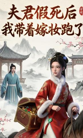 短剧《夫君假死后我带着嫁妆跑了》海报