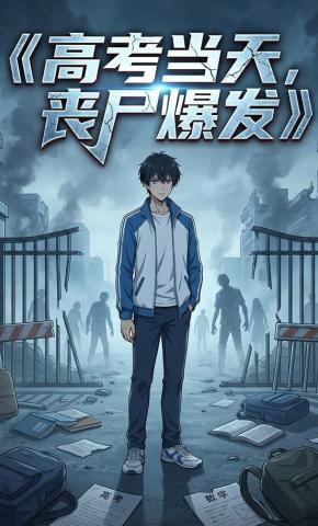 短剧《高考当天，丧尸爆发》海报