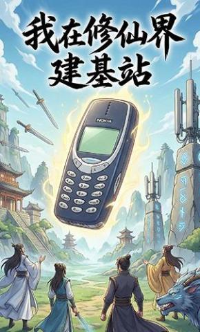 短剧《我在修仙界建基站》海报