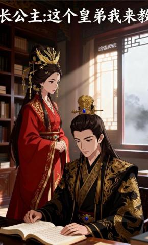 短剧《长公主：这个皇弟我来教》海报