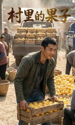 短剧《村里的果子》海报