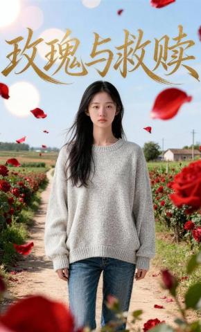 短剧《玫瑰与救赎》海报