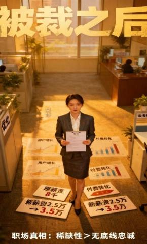 短剧《被裁之后》海报