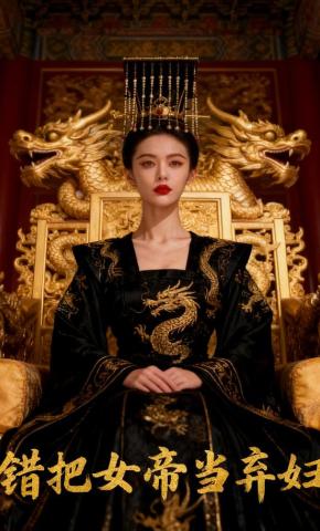 短剧《错把女帝当弃妇》海报