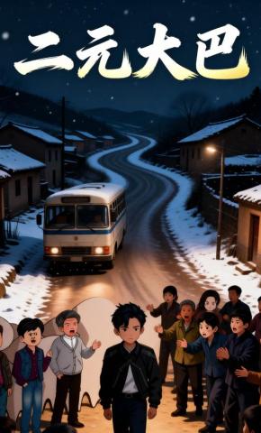 短剧《二元大巴》海报