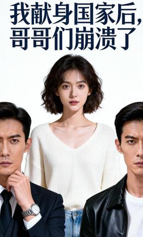 短剧《我献身国家后，哥哥们崩溃了》海报