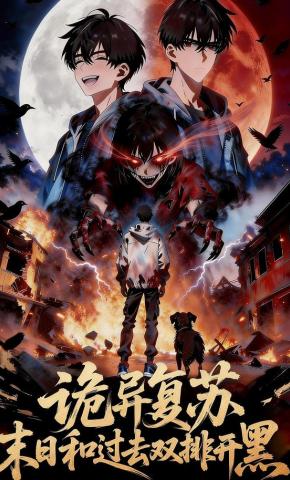 短剧《诡异复苏：末日和过去双排开黑》海报