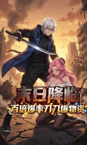 短剧《末日降临：百倍爆率刀刀爆物资》海报