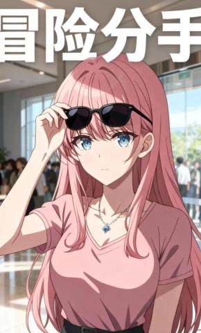 短剧《冒险分手》海报