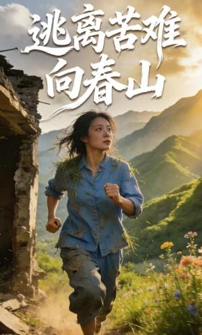 短剧《逃离苦难向春山》海报