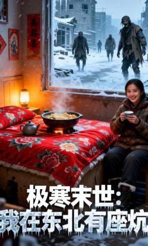 短剧《极寒末世：我在东北有座炕》海报