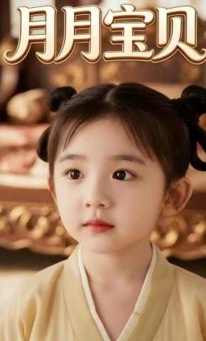 短剧《月月宝贝》海报