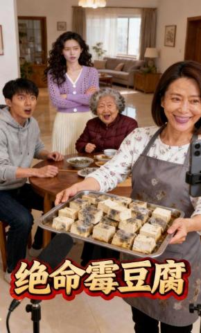 短剧《绝命霉豆腐》海报