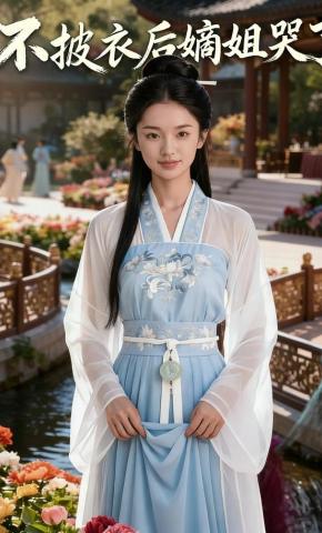 短剧《不披衣后嫡姐哭了》海报