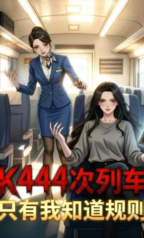 短剧《K444次列车，只有我知道规则》海报