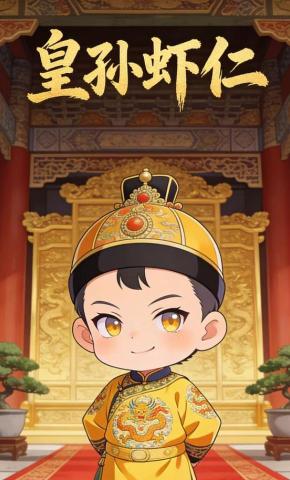 短剧《皇孙虾仁》海报