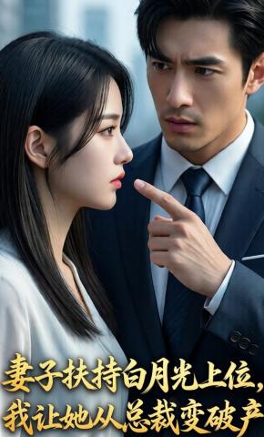 短剧《妻子扶持白月光上位，我让她从总裁变破产》海报