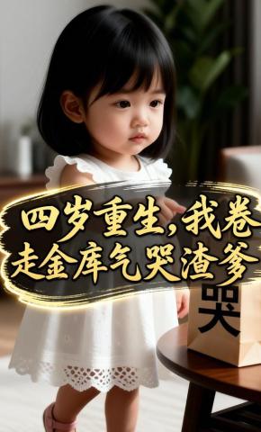短剧《四岁重生，我卷走金库气哭渣爹》海报