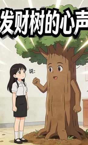 短剧《发财树的心声》海报
