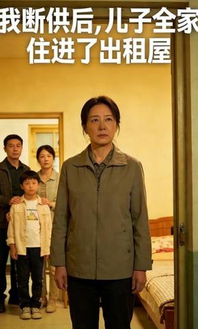 短剧《我断供后，儿子全家住进了出租屋》海报