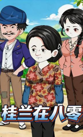 短剧《桂兰在八零》海报