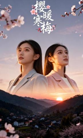 短剧《樱暖寒梅》海报