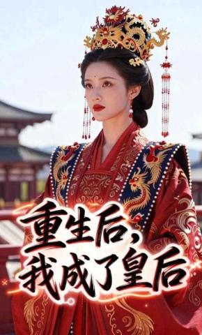 短剧《重生后，我成了皇后》海报