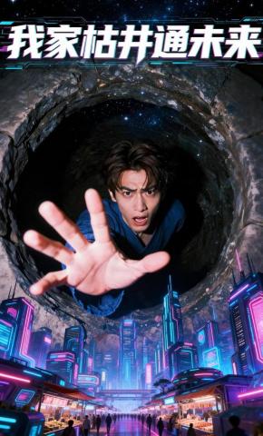 短剧《我家枯井通未来》海报