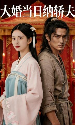 短剧《大婚当日纳轿夫》海报