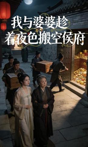 短剧《我与婆婆趁着夜色搬空侯府》海报