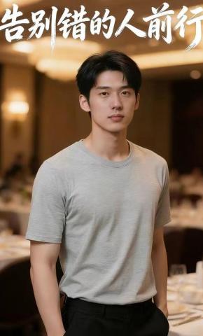 短剧《告别错的人前行》海报