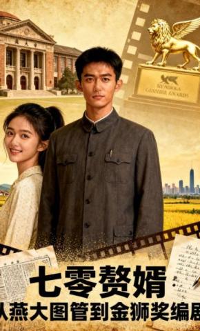 短剧《七零赘婿：从燕大图管到金狮奖编剧》海报