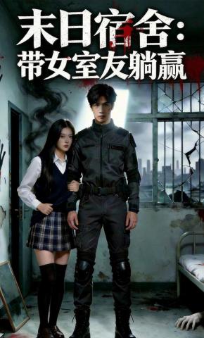 短剧《末日宿舍：带女室友躺赢》海报