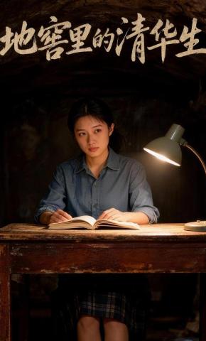 短剧《地窖里的清华生》海报