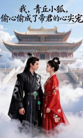 短剧《我，青丘小狐，偷心偷成了帝君的心尖宠》海报