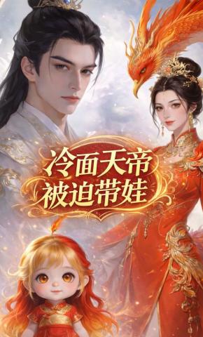 短剧《冷面天帝被迫带娃》海报