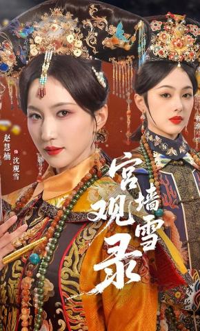 短剧《宫墙观雪录》海报
