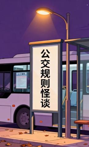 短剧《公交规则怪谈》海报