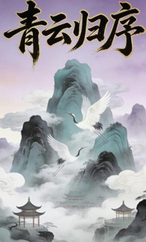 短剧《青云归序》海报