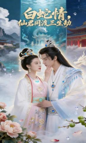 短剧《白蛇情，仙君同渡三生劫》海报