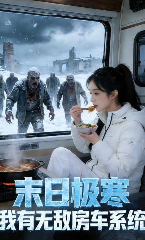 短剧《末日极寒，我有无敌房车系统》海报